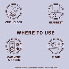 Lavender Scented Car Diffuser